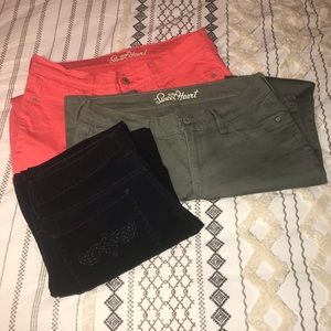 3 pairs of pants- Size 10